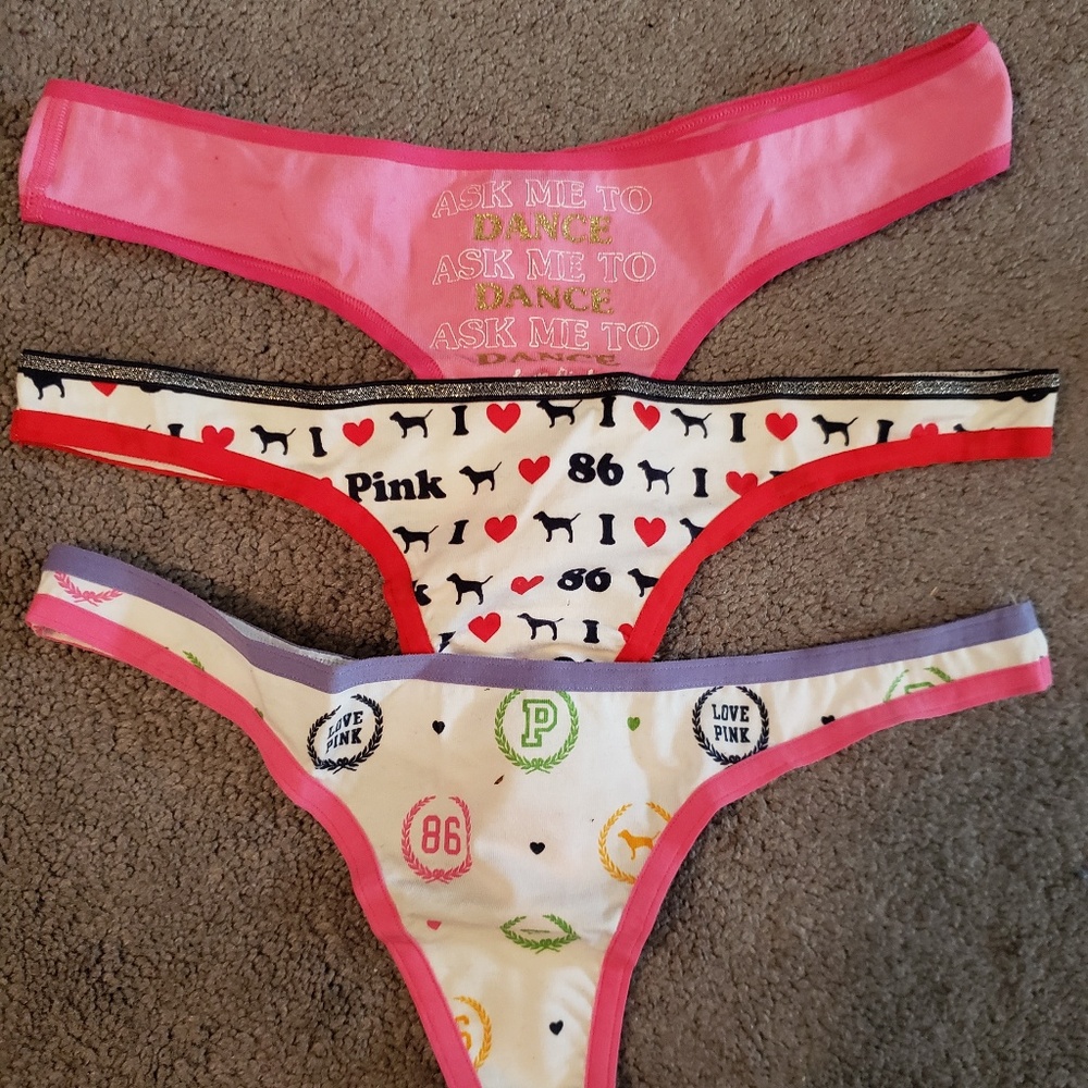 Victoria Secret's Pink Thong Panties